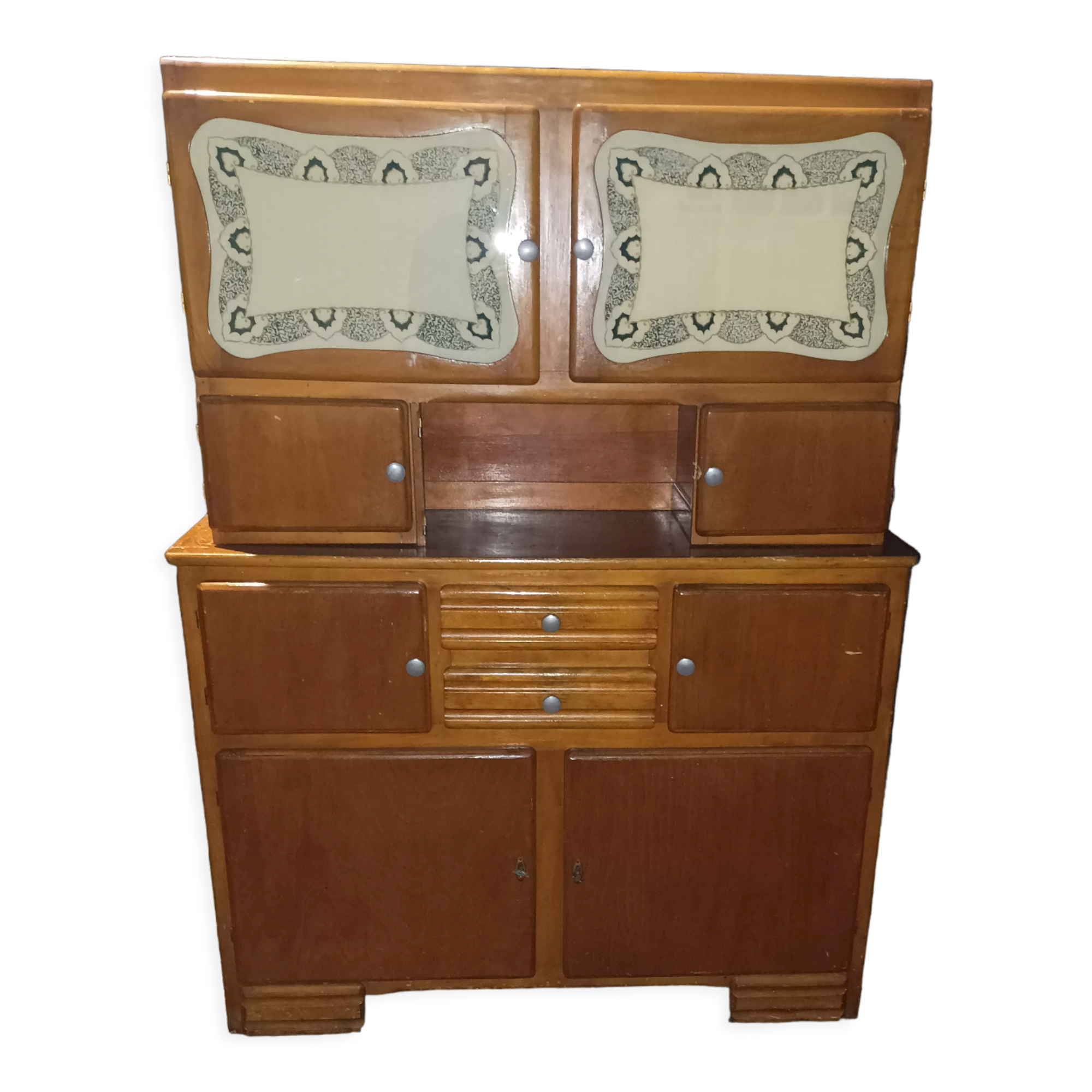 Old cabinet Mado wood vintage 1950