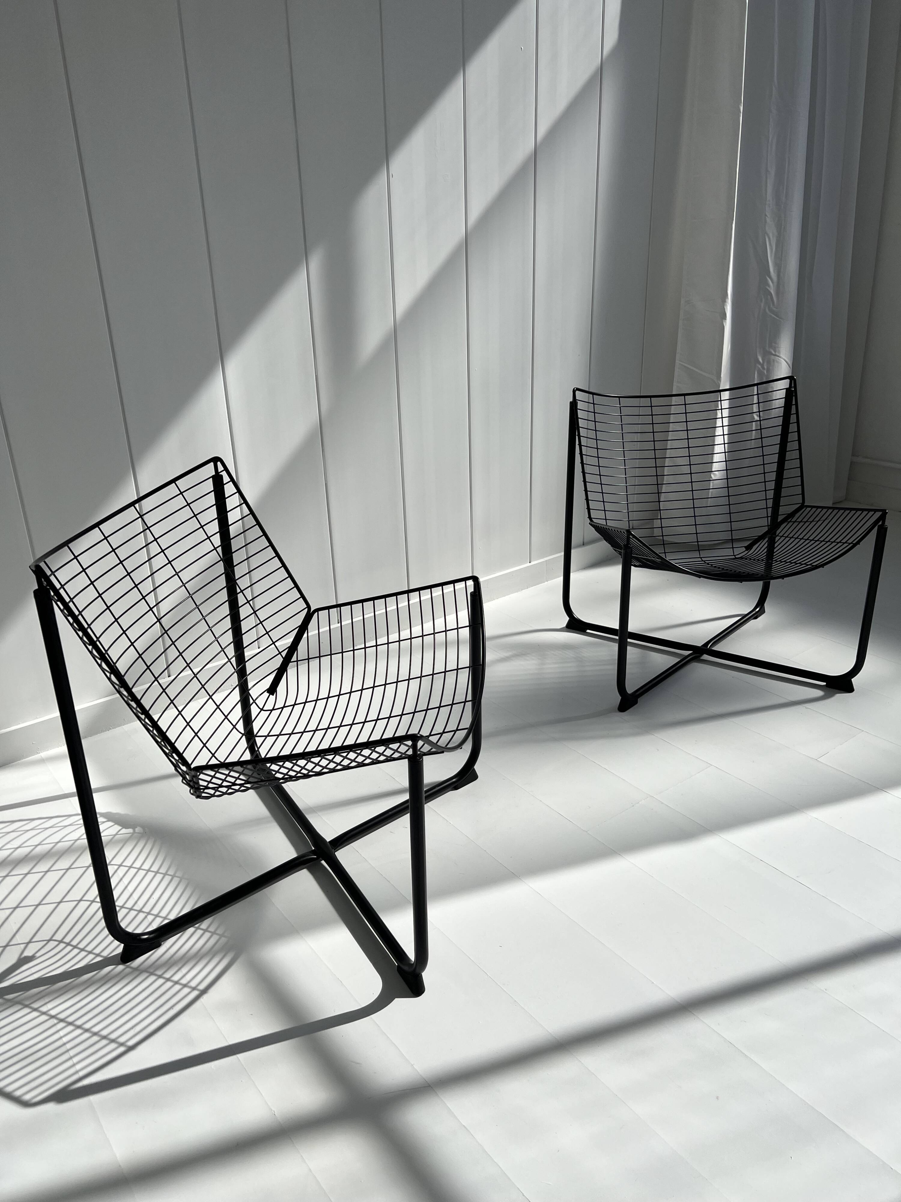 Pair of "Jarpen" armchairs by Niels Gammelgaard, vintage IKEA