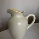 Ceramic pitcher vase in the style of chambost vallauris 1950