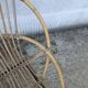 Pair of rattan armchairs