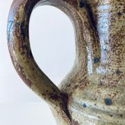 Large vintage pitcher in pyrite stoneware
