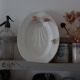 Antique asparagus dish, large 19th century oval earthenware dish D. JOHNSTON & J. VIEILLARD BORDEAUX