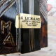 Old mirror in Talosel student Line Vautrin signed Lemanceau
