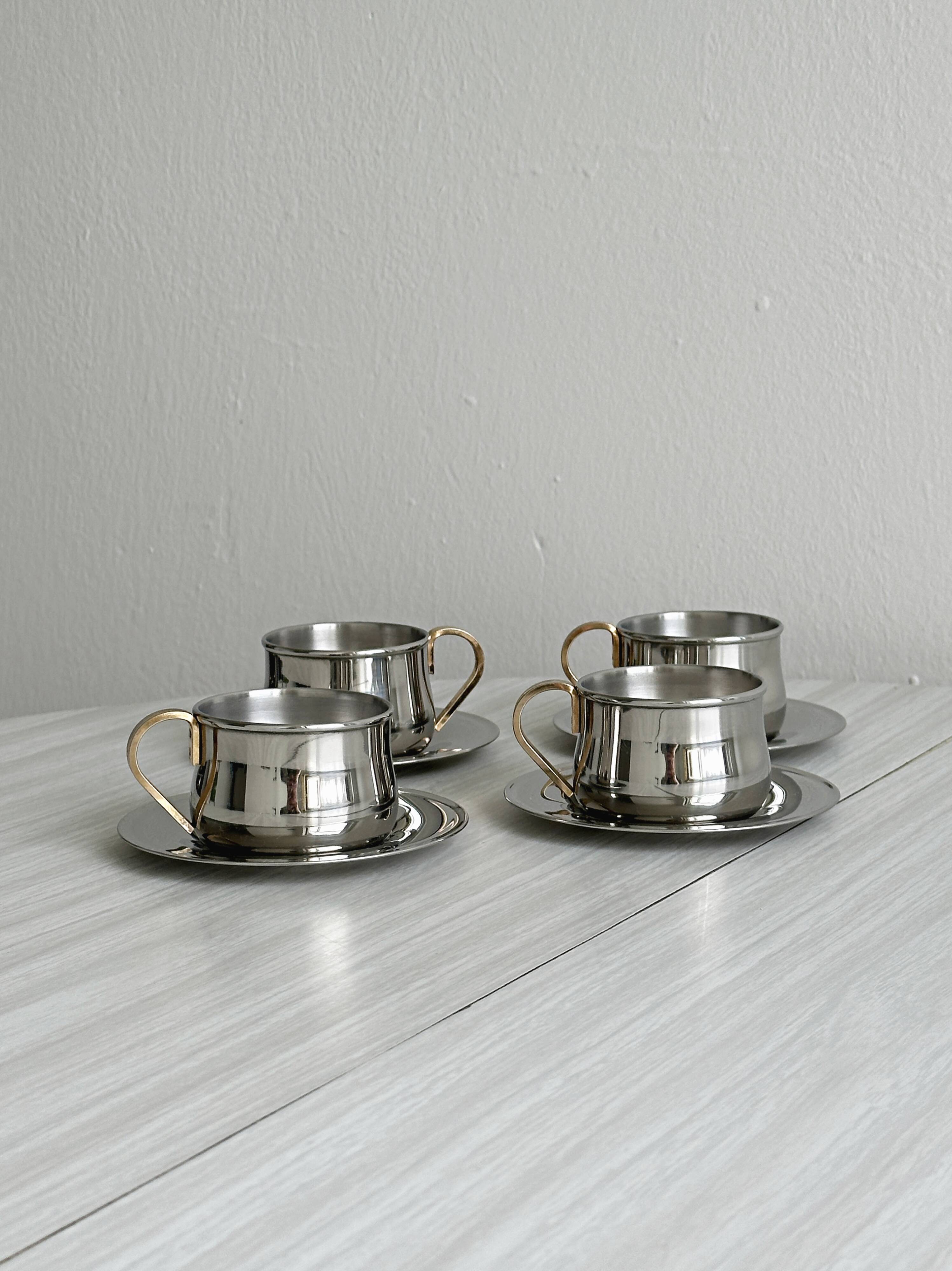 Set of 4 espresso cups