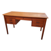 Vintage modernist desk in Scandinavian style from the 1960s.