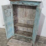 Ancienne armoire de Shekhawati en teck birman