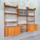Mid-Century Modular Teak Wall Unit by John Texmon for Blindheim Mobelfabrik, Norway,  1960s