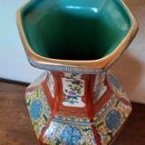 Chinese vase in rose family porcelain