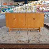 Danish highboard in oak by Kurt Ostervig for KP Möbler