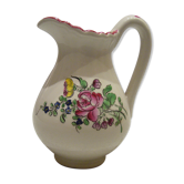 Pichet boule faïence de Lunéville