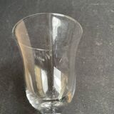 4 Verres à eau – Cristal soufflé estampillé