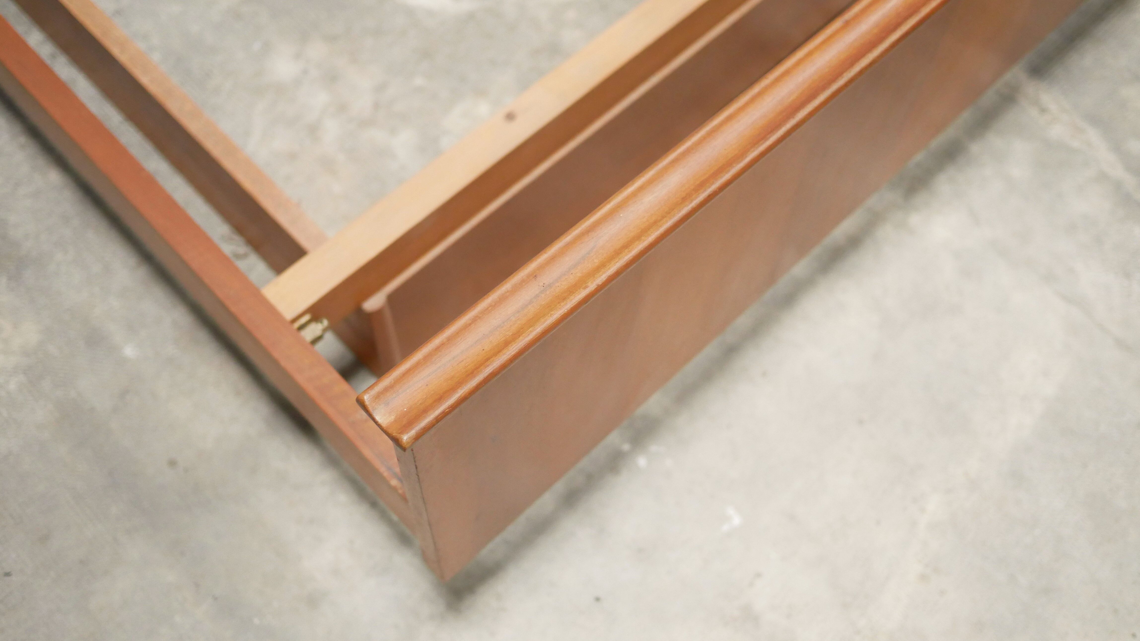 Vintage rosewood bed