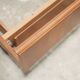 Vintage rosewood bed
