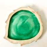 ceramic trivet leaf model Gien 60s