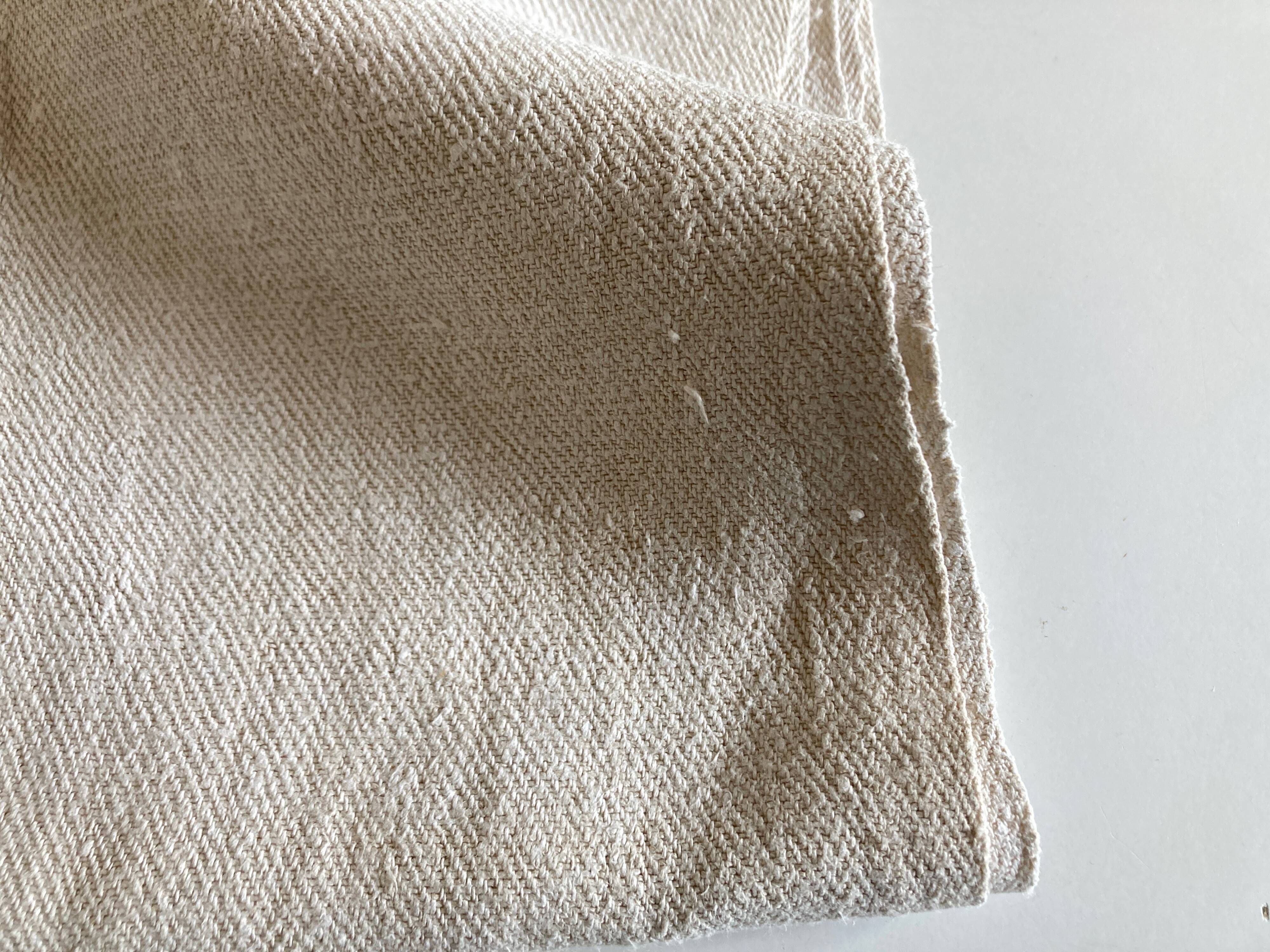 Tablecloth hemp canvas 19th L 140cm