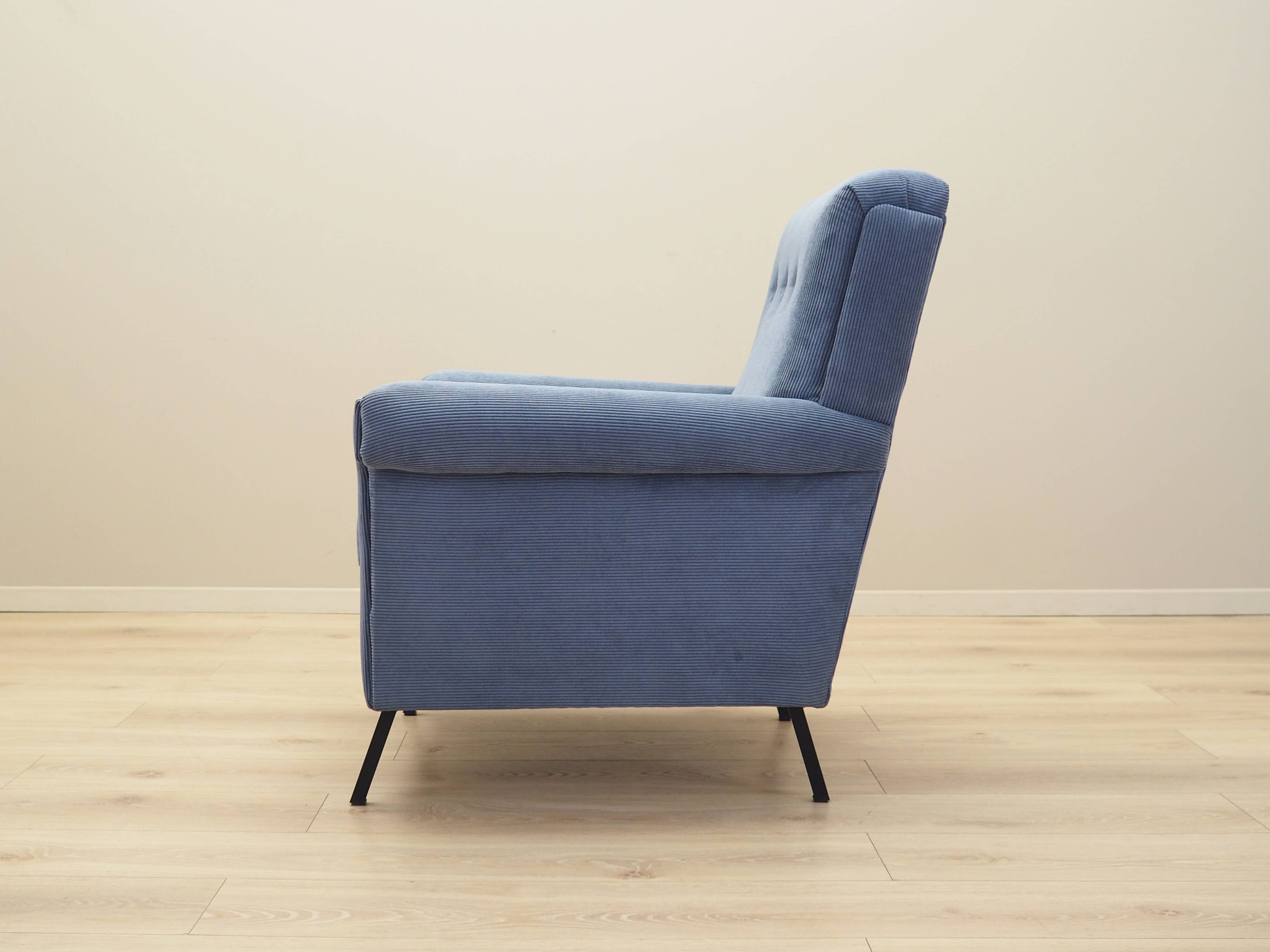 Lounge armchair, Italian design, 1970s, production: Italy
