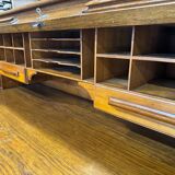 American oak desk