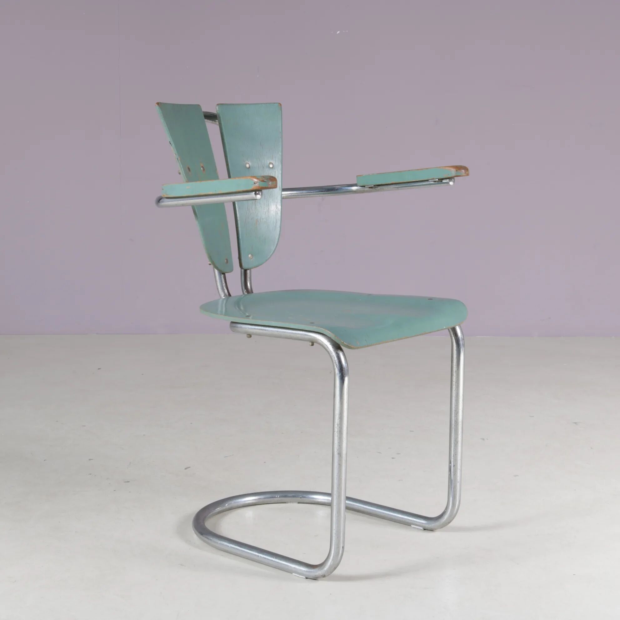 1950s Rare side chair by Lemafa Den Haag, Netherlands