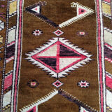 Tapis kazakh kurde ancien 1950 - 125x205cm