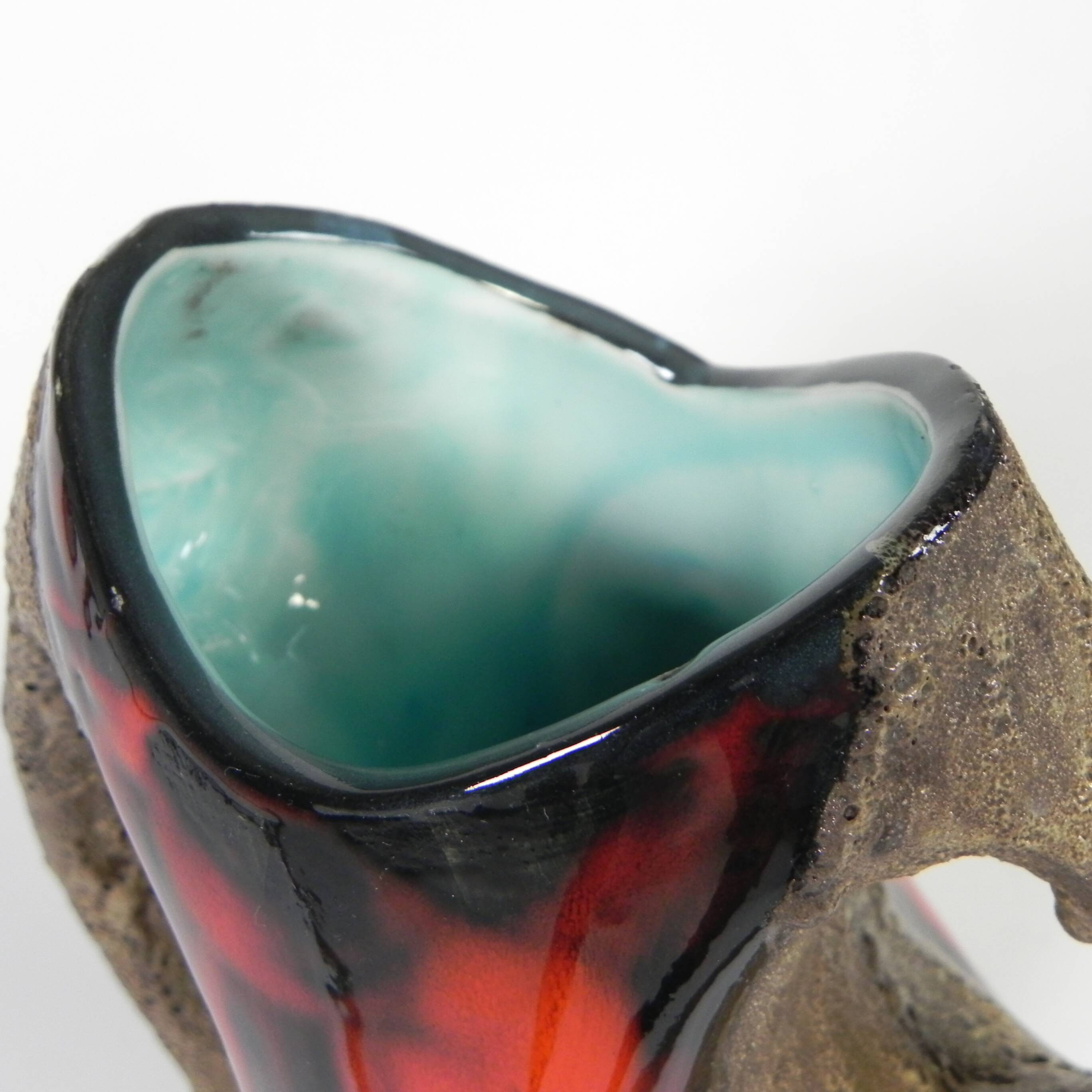 Vallauris Fat Lava Vase, 1950s