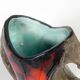 Vallauris Fat Lava Vase, 1950s