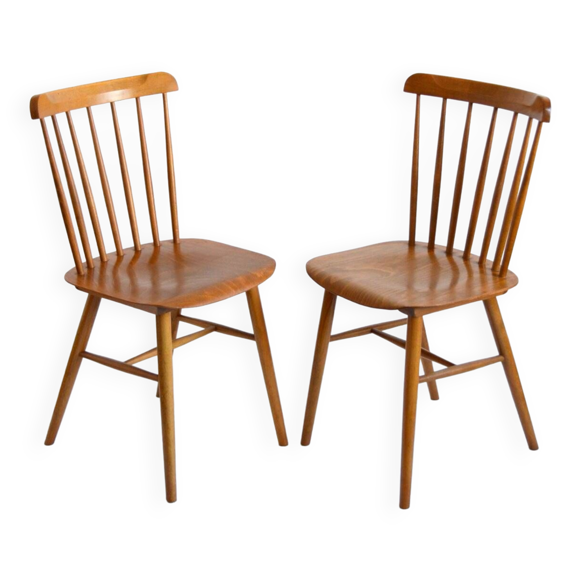 Chaise Fanett vintage par Ilmari Tapiovaara 1950s