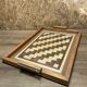 Wooden tray art deco marquetry