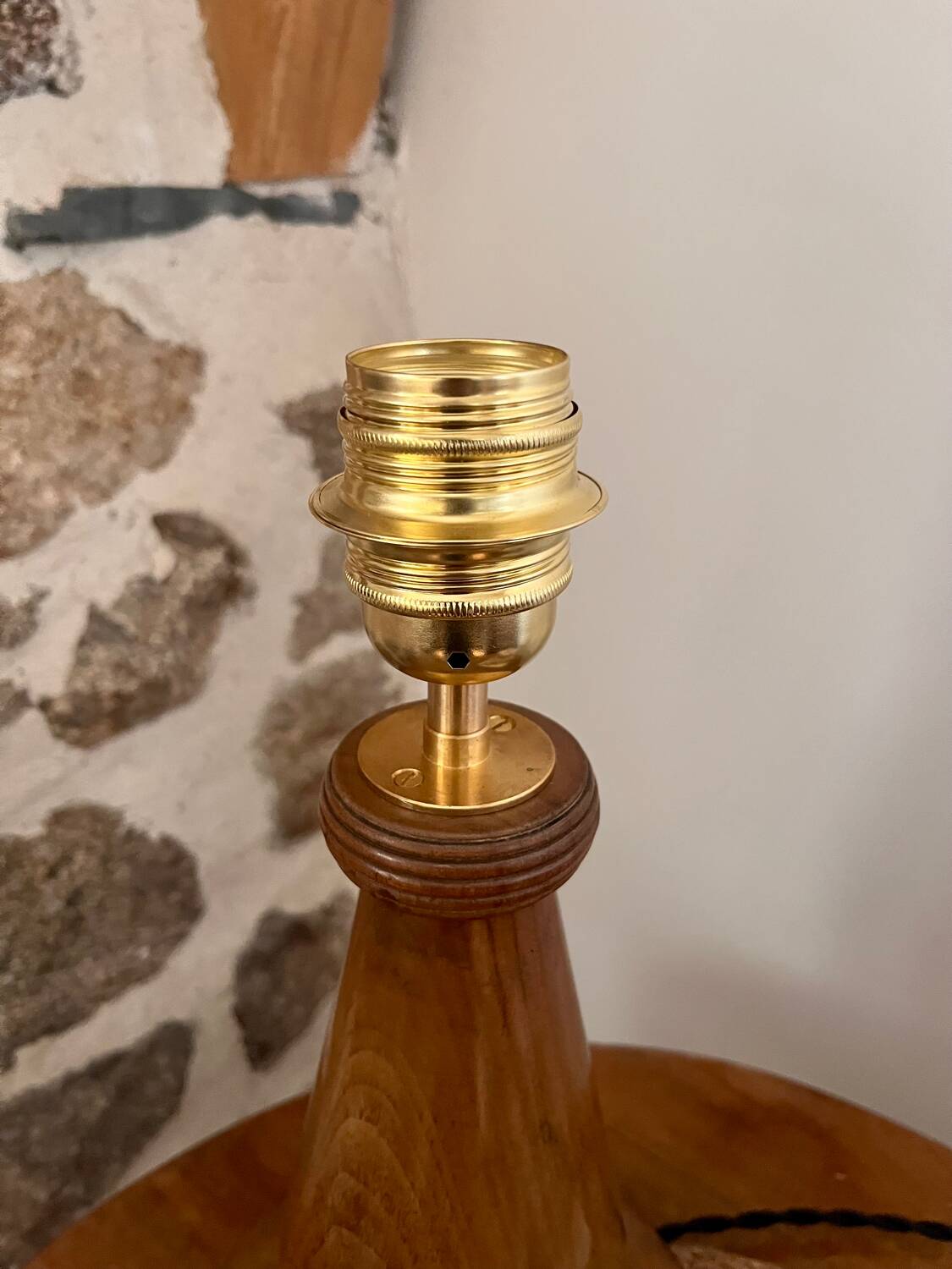 Restored vintage lamp