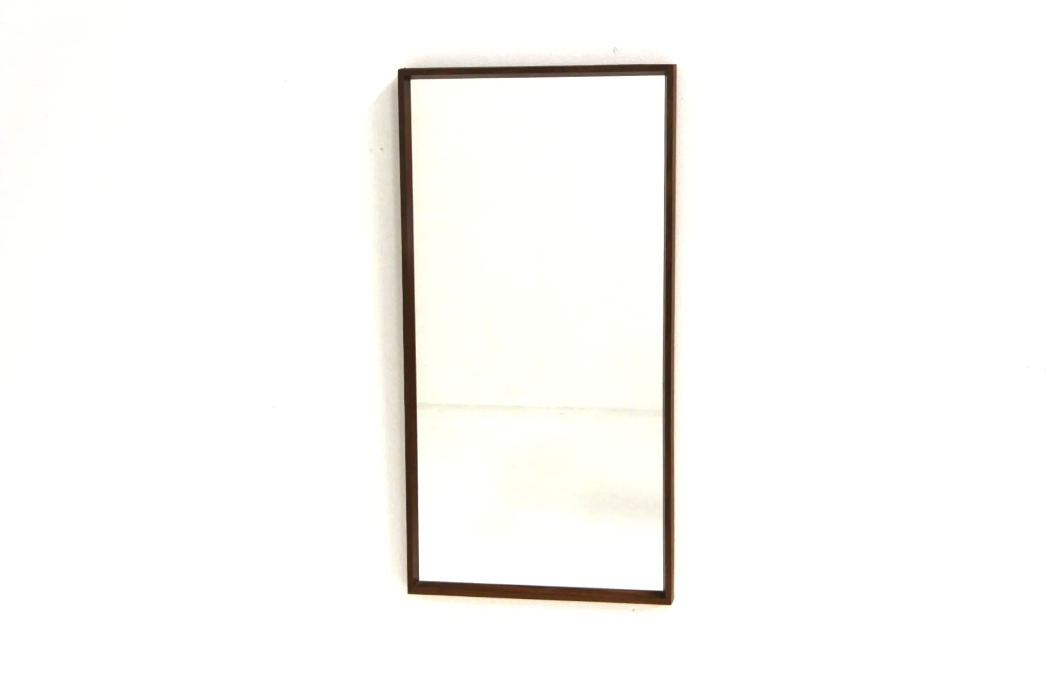 Scandinavian teak mirror, Sweden, 1960, 87cm x 44cm