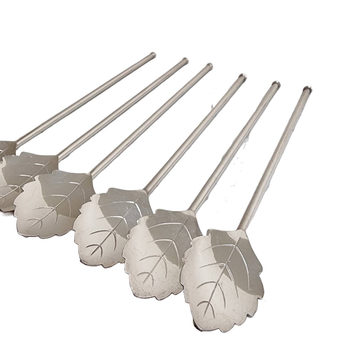 6 Vintage Cocktail Spoons From The Spritzer & Fuhrmann Brand