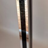 Black and chrome Skycraper floor lamp 1970.