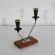 Scandinavian vintage candle holder 1960