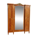 Old three-door wardrobe