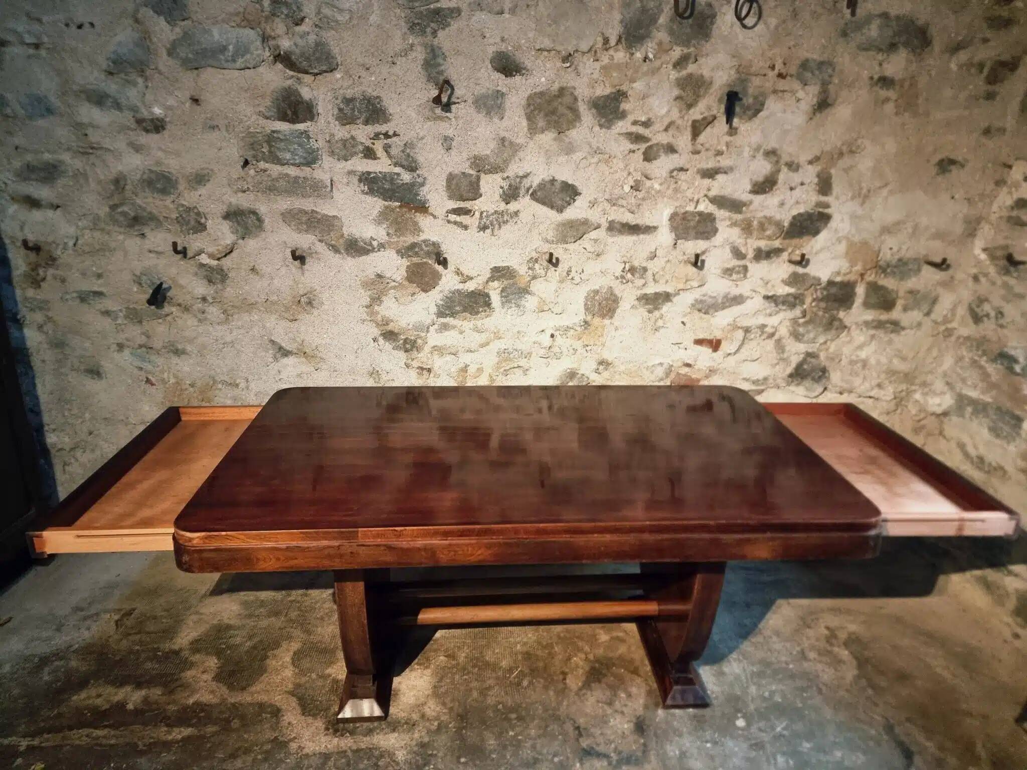 Antique French Art Deco dining table — 1920s