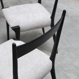 Rare set of 6 'S11' dining chairs by Alfred Hendrickx for Belform, 1950s