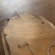 Set of 2 organic brutalist mirrors wood 1950s
