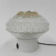 Vintage ceiling lamp with glass shade