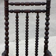 Chair called Bobbin in stained oak, 1930