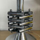 1970s Italian chrome metal lamp base