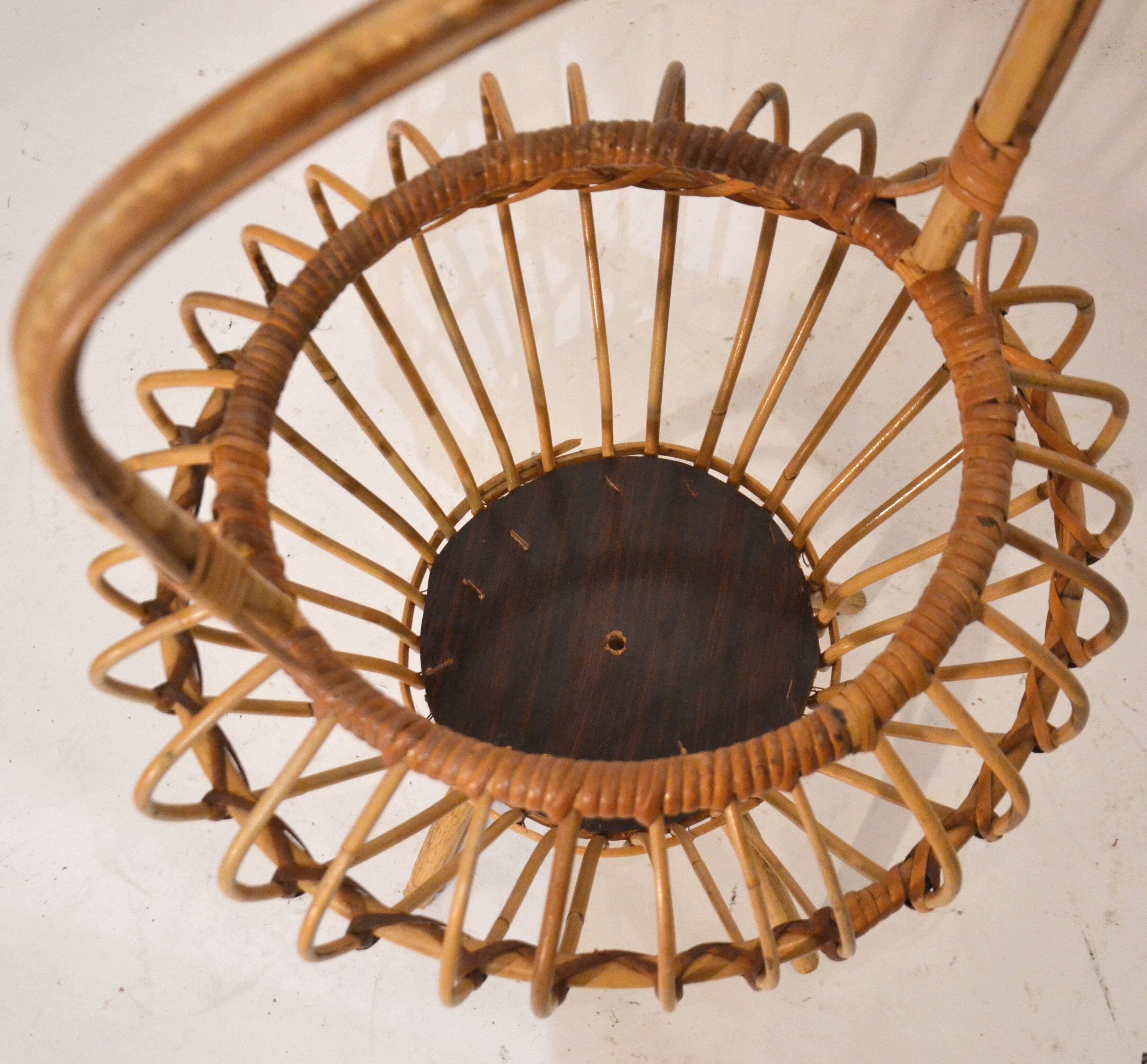 Door plant 60s rattan