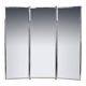Vintage 20thc italian wall mounted mirror, milan c.1950