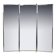 Vintage 20thc italian wall mounted mirror, milan c.1950