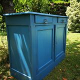 Buffet in patinated pitchpin at the end of the 19th century