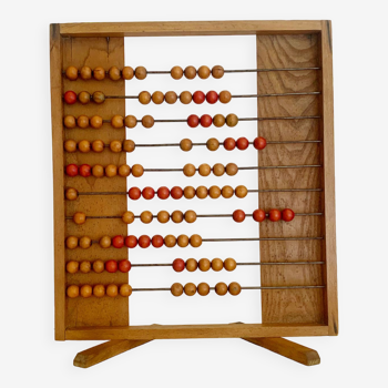 Vintage wooden abacus