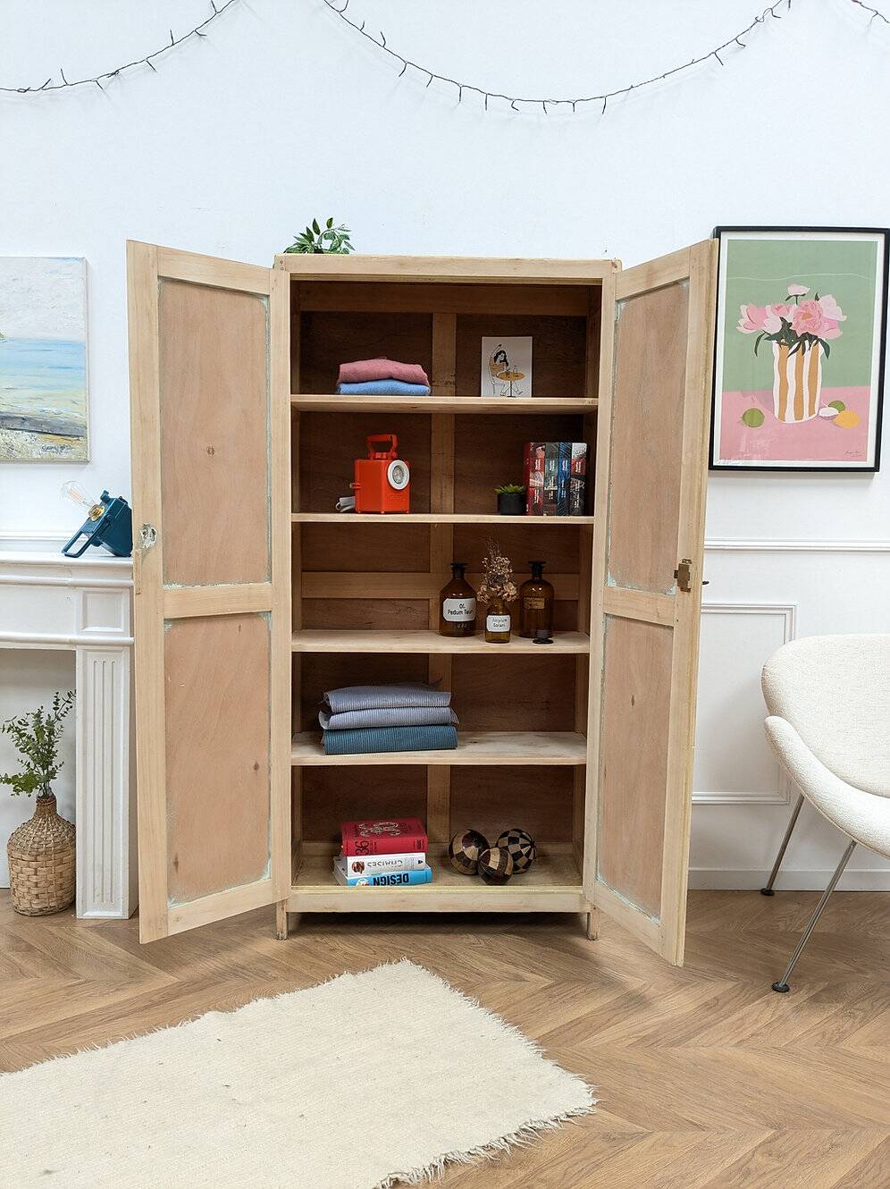 Vintage Parisian wardrobe