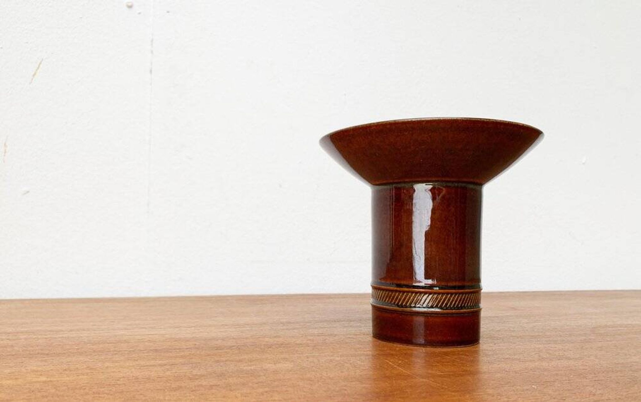 Vase en céramique Vintage Studio Line Allemand de Rosenthal