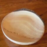 Ceramic pocket emptier with wood motif by GranJean Jourdan Vallauris