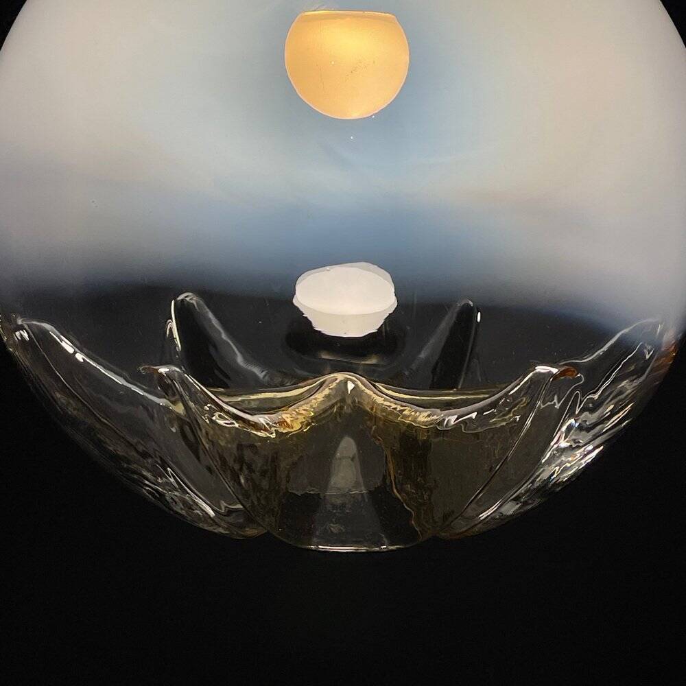 Large Murano glass pendant lamp by Mazzega, Italy, 1960s.