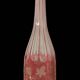 Old Baccarat crystal decanter with grape vine leaf decor