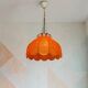 Red acrylic lace hanging light chandelier